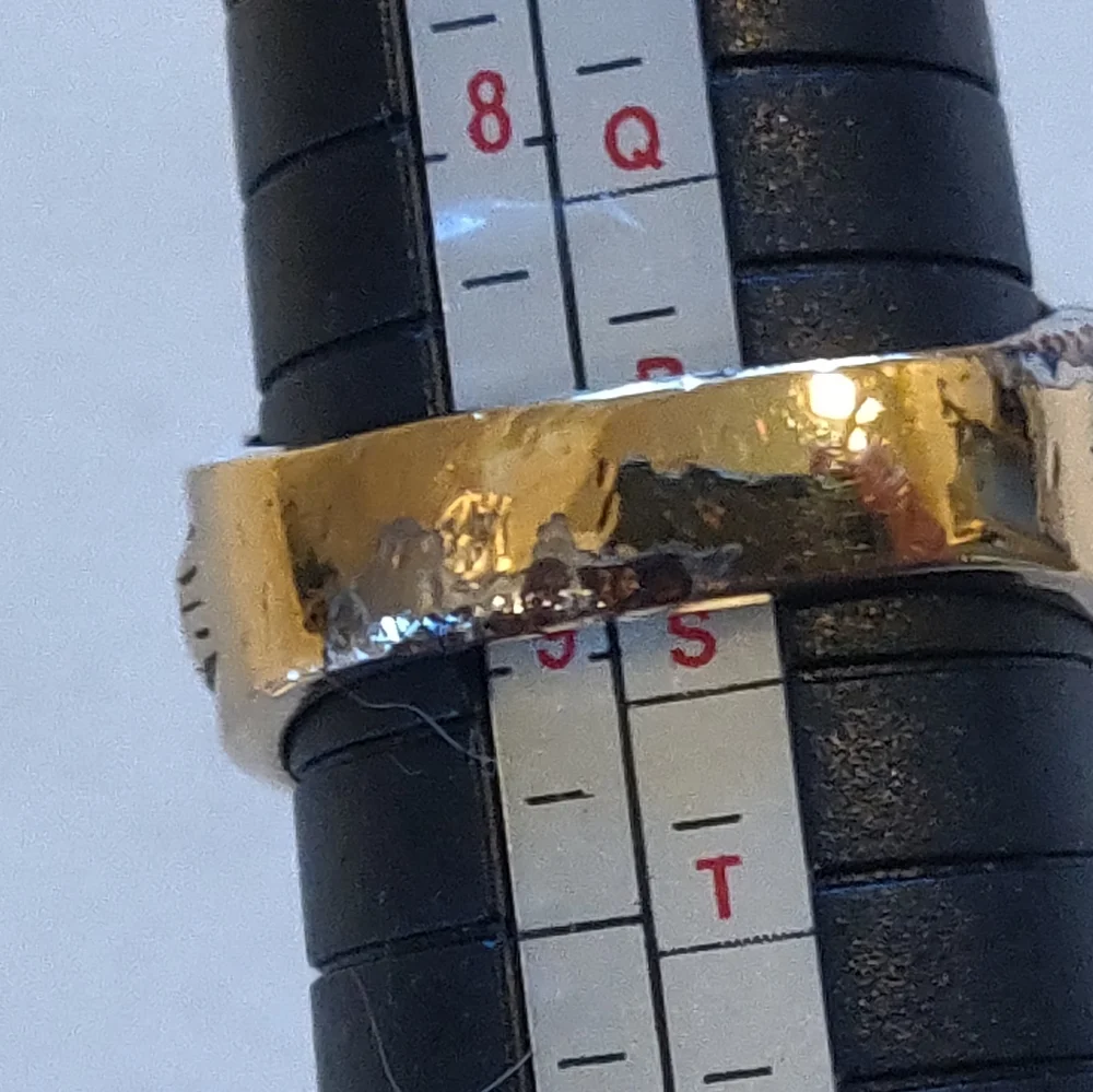 Men's 18 K HGE Tigers Eye Ring.